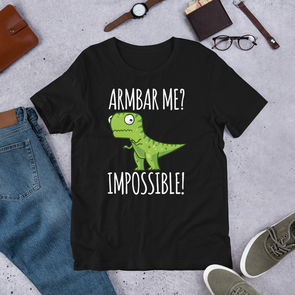 Brazilian Jiu-Jitsu T-Shirt Armbar T-rex? not possible! 1