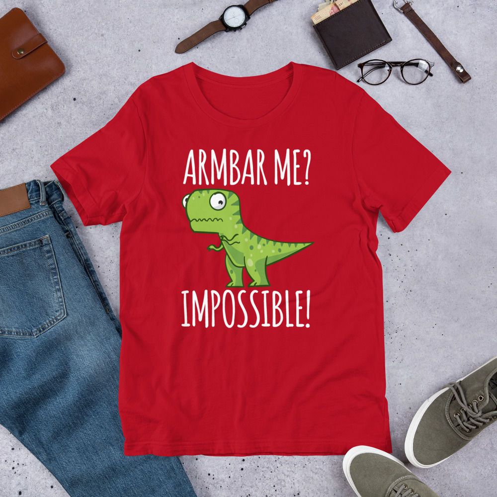 Brazilian Jiu-Jitsu T-Shirt Armbar T-rex? not possible! 5