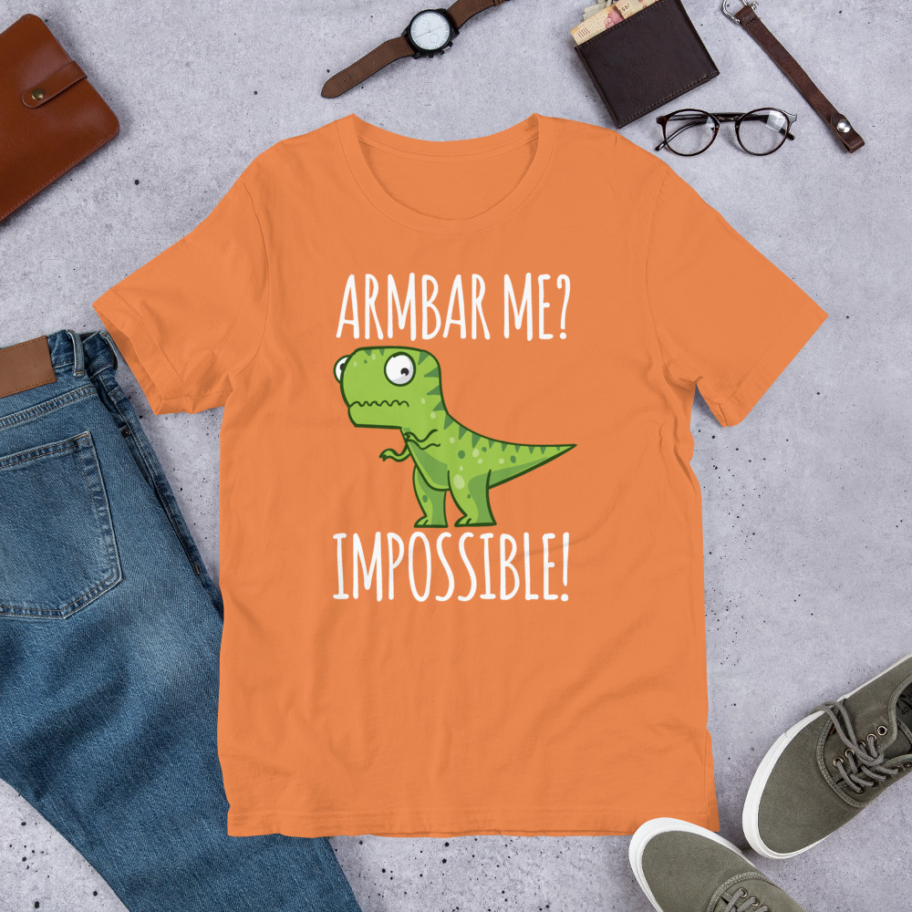 Brazilian Jiu-Jitsu T-Shirt Armbar T-rex? not possible! 4