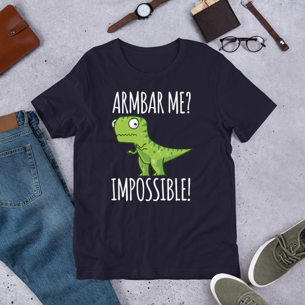Brazilian Jiu-Jitsu T-Shirt Armbar T-rex? not possible! 3