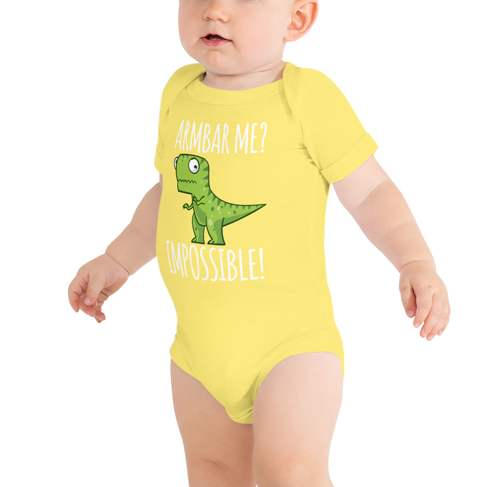 Baby Body Suite Brazilian Jiu-jitsu Armbar T-rex? not possible 4