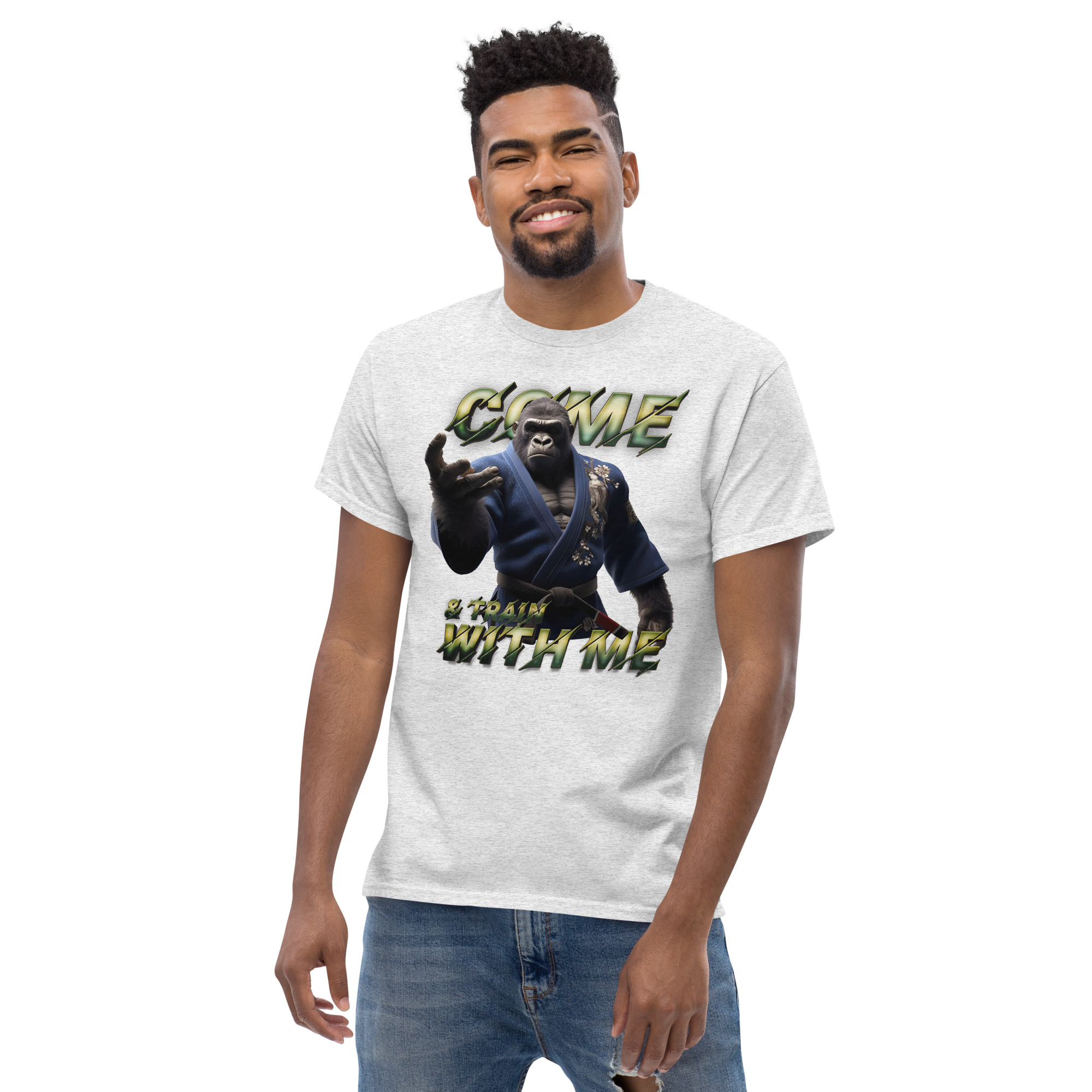 Black Belt Gorilla Challenge Tee: Inviting You to Roll 22