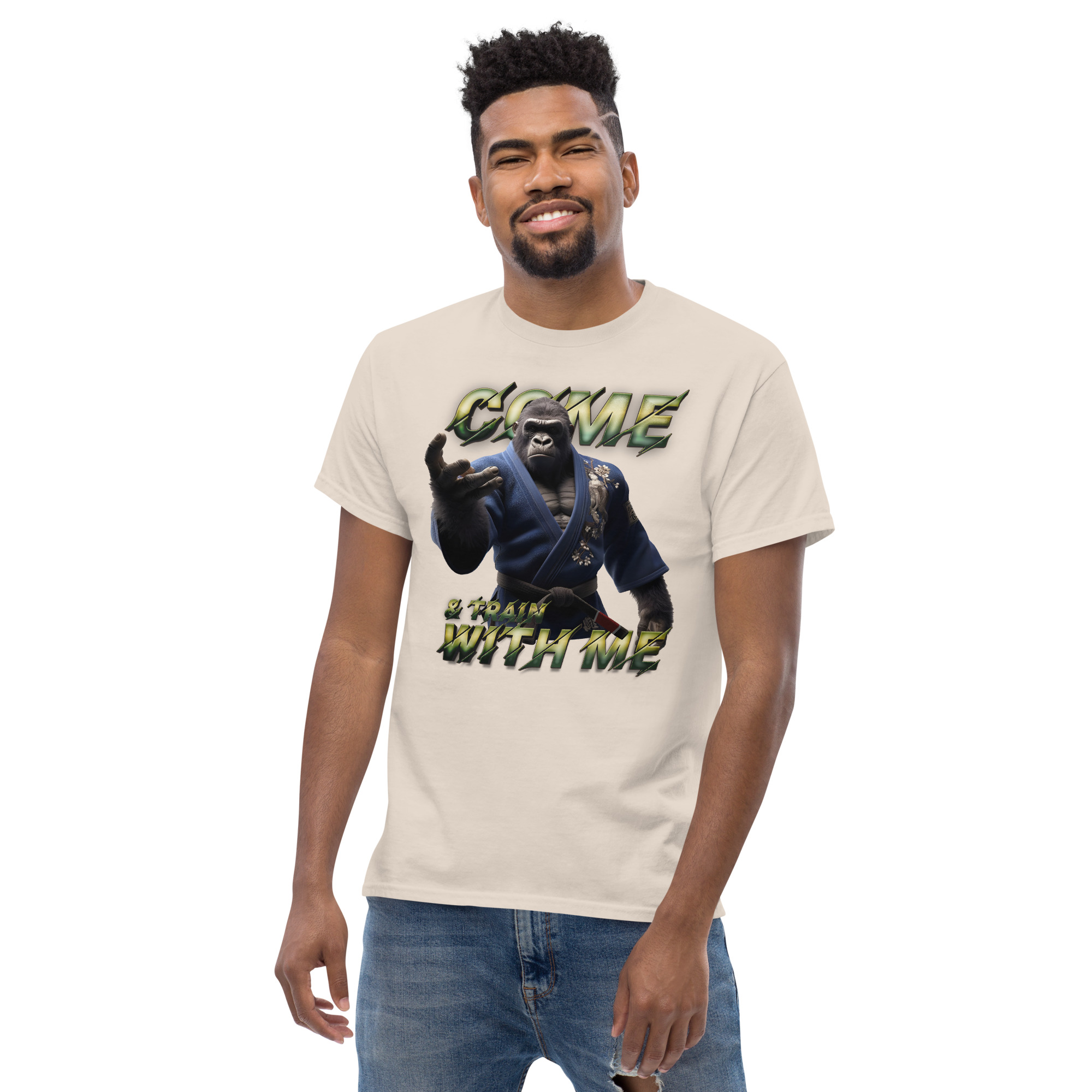 Black Belt Gorilla Challenge Tee: Inviting You to Roll 20