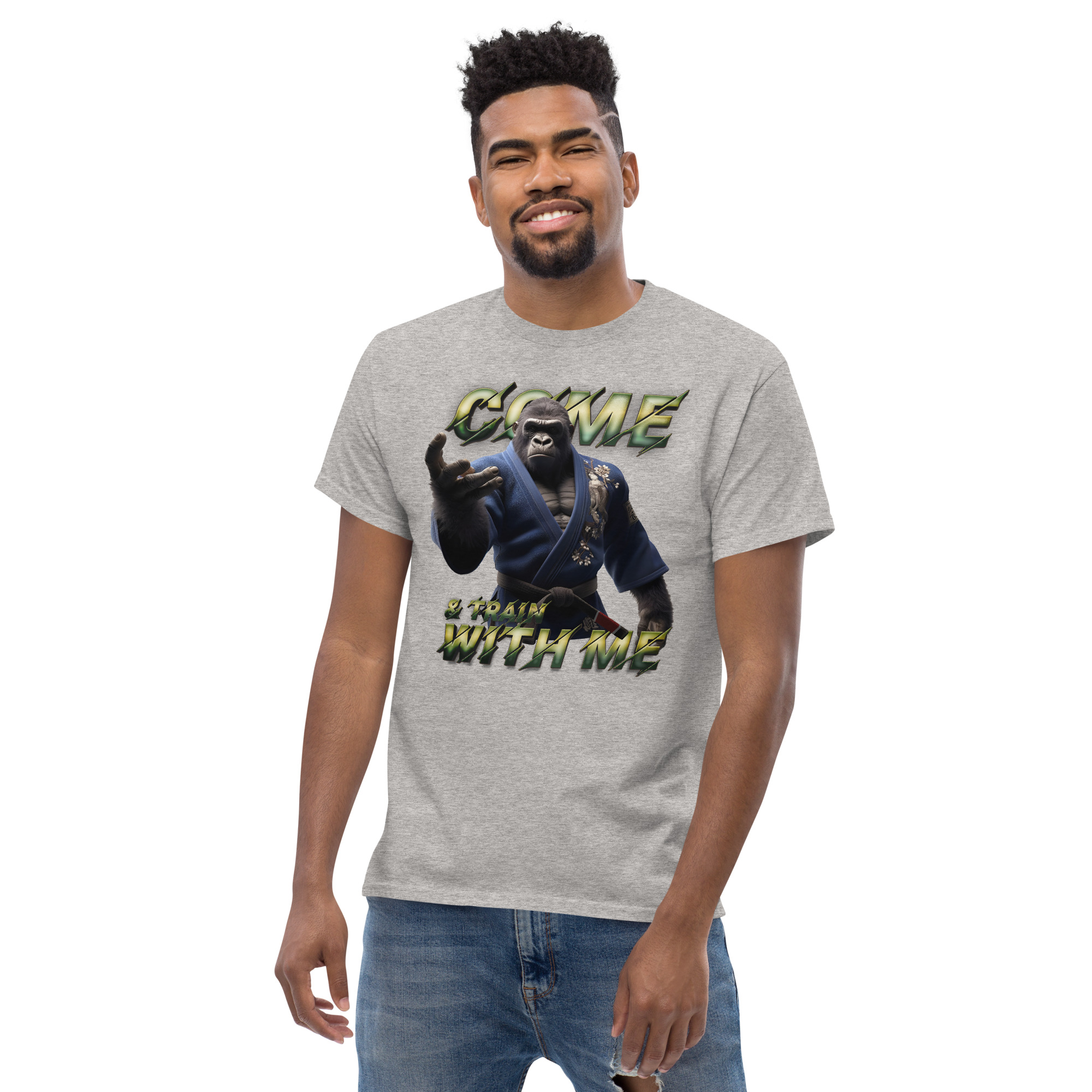 Black Belt Gorilla Challenge Tee: Inviting You to Roll 18