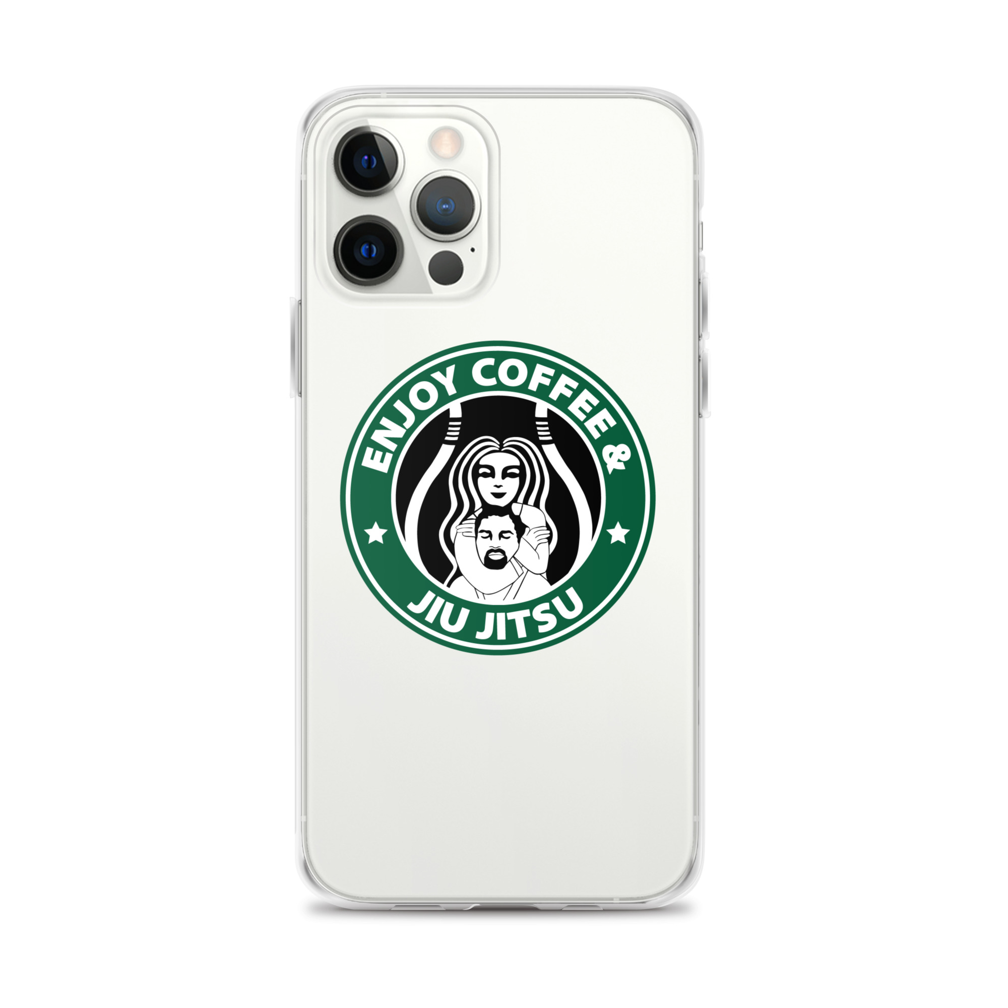 Coffee And Jiu Jitsu Clear Case for iPhone® 10
