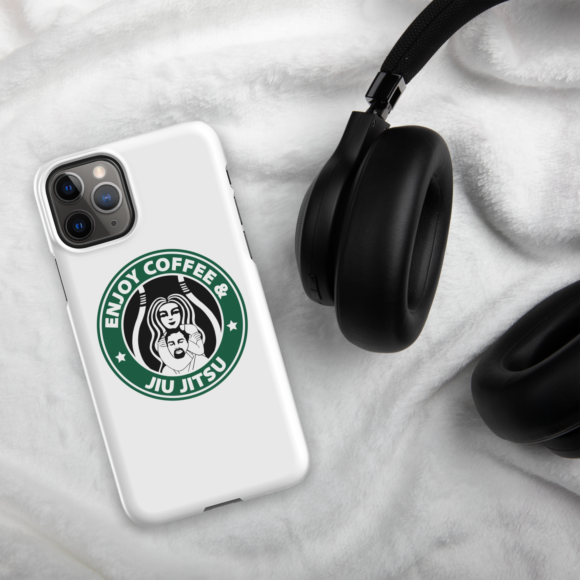 Coffee and Jiu Jitsu Snap case for iPhone® 3