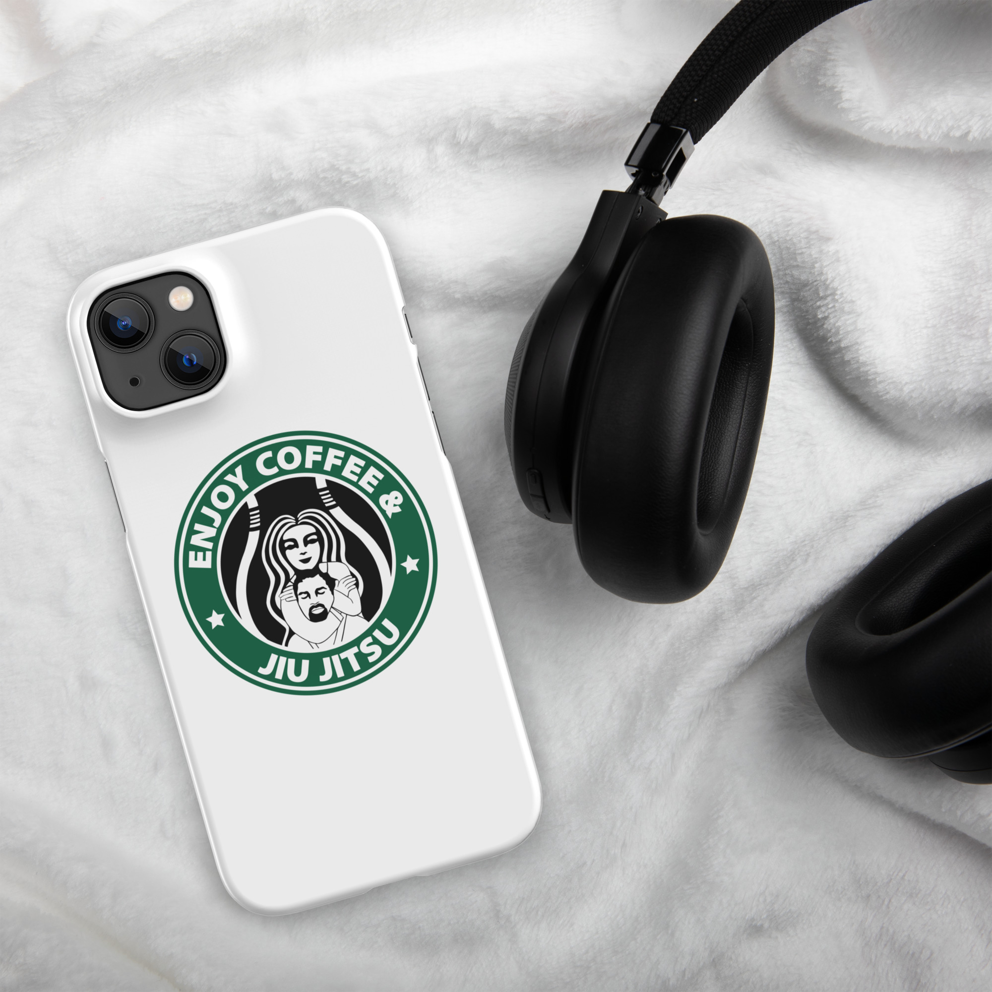 Coffee and Jiu Jitsu Snap case for iPhone® 14