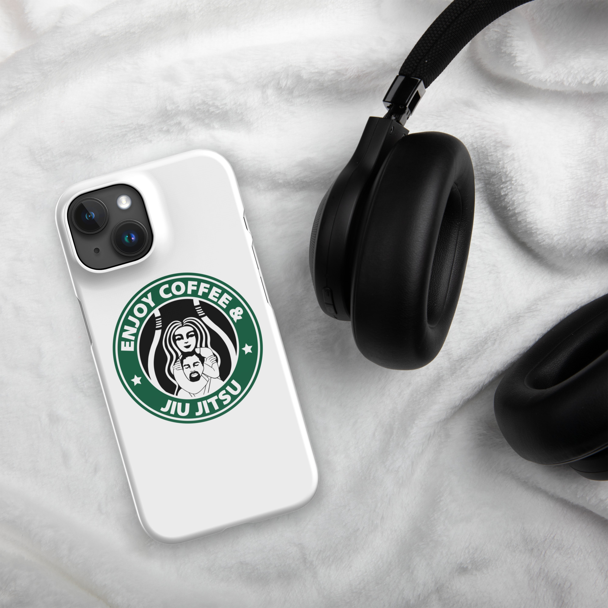 Coffee and Jiu Jitsu Snap case for iPhone® 17