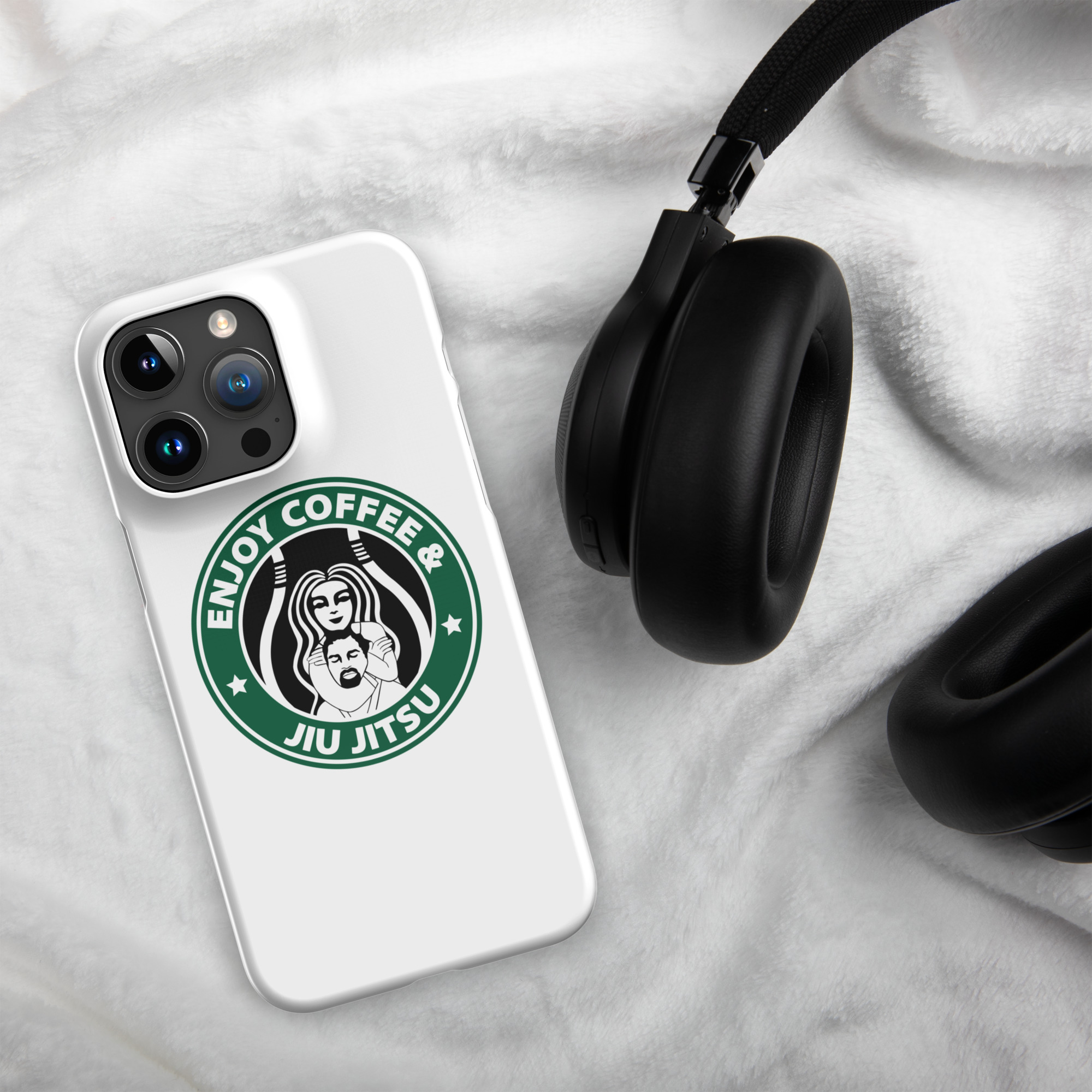 Coffee and Jiu Jitsu Snap case for iPhone® 1