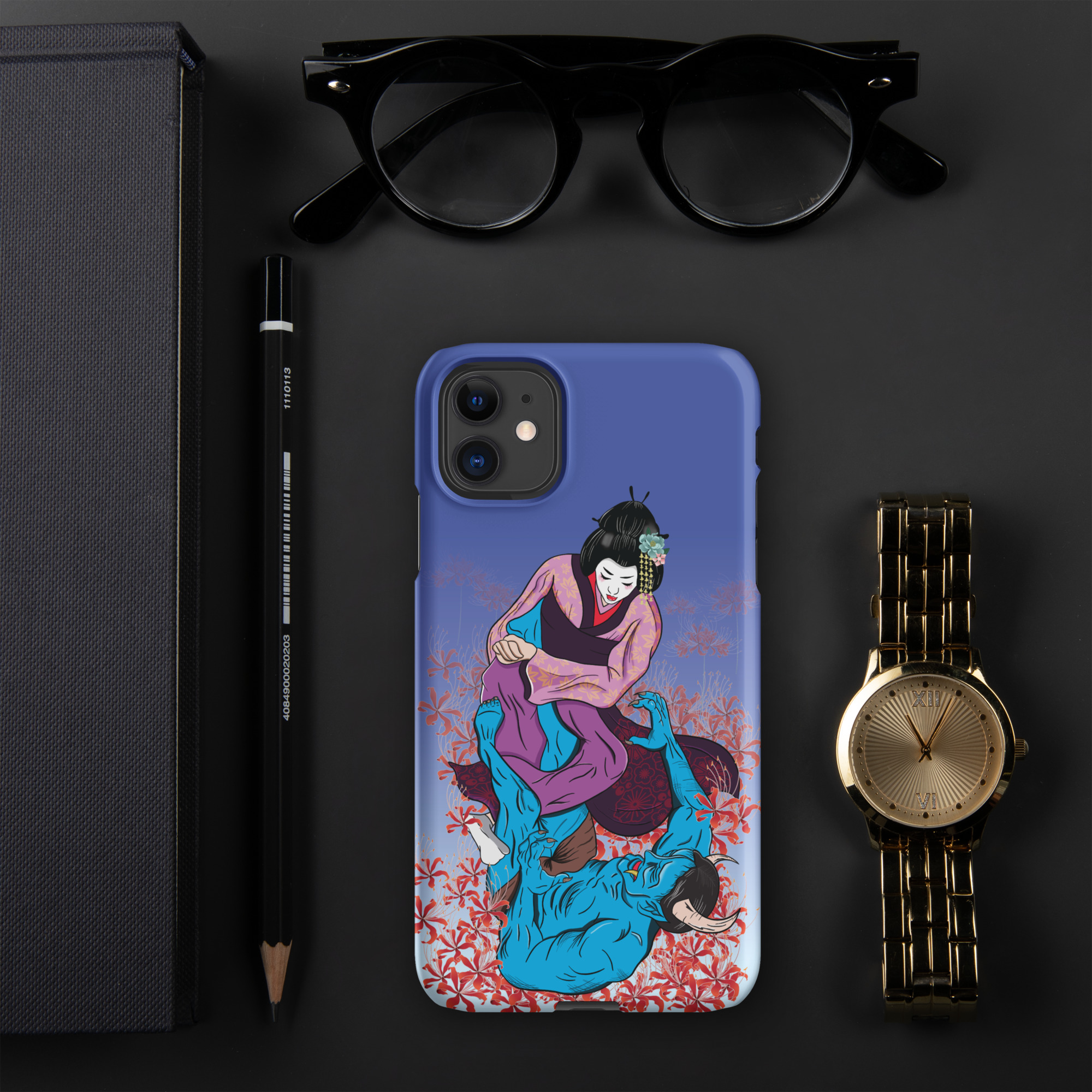 Heel Hook Harmony: Geisha Vs. Hanya Snap case for iPhone® 2