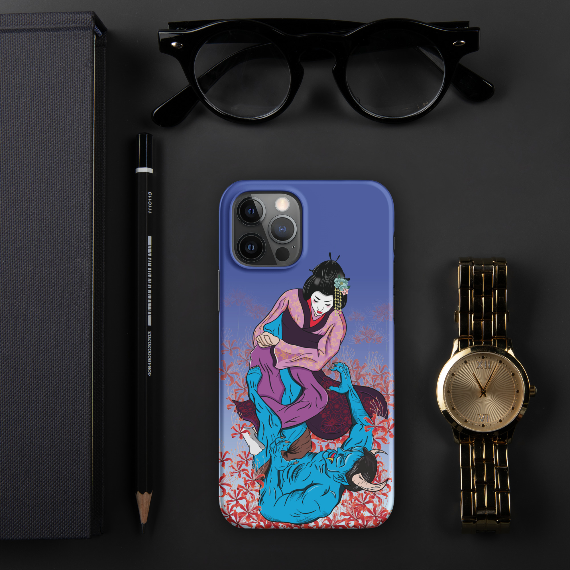Heel Hook Harmony: Geisha Vs. Hanya Snap case for iPhone® 7
